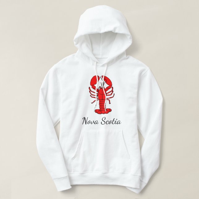 Nova Scotia hoodie Lobster sweater  (Design Front)