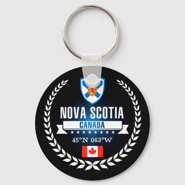 Nova Scotia Keychain (Front)