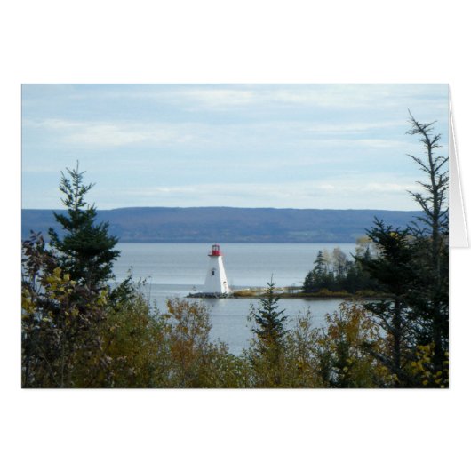 Nova Scotia Lighthouse (Front Horizontal)