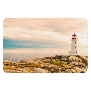 Nova Scotia lighthouse stylized Magnet
