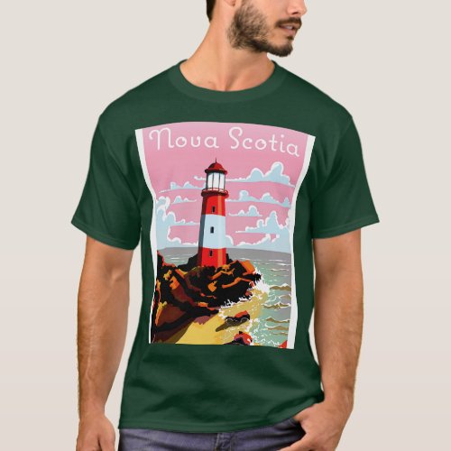 nova scotia lighthouse T_Shirt