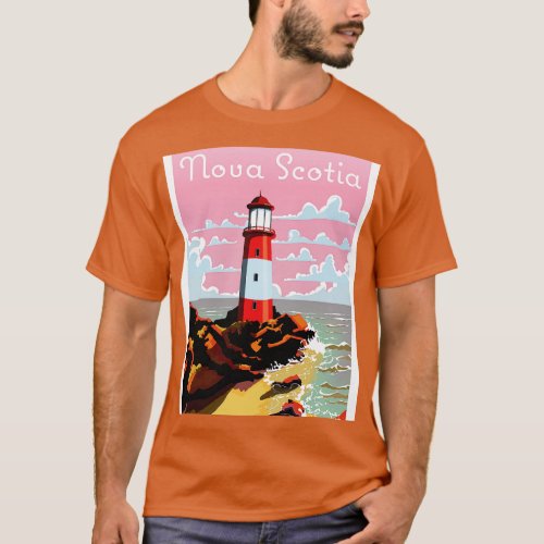 nova scotia lighthouse T_Shirt