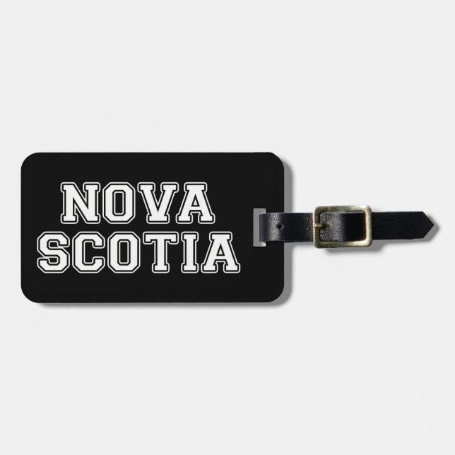 Nova Scotia Luggage Tag (Front Horizontal)