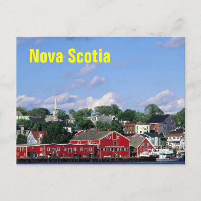 Nova Scotia magnet Postcard (Front)