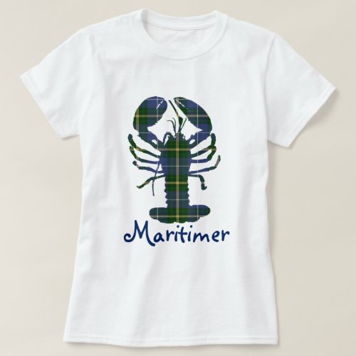 Nova Scotia Maritimer lobster shirt