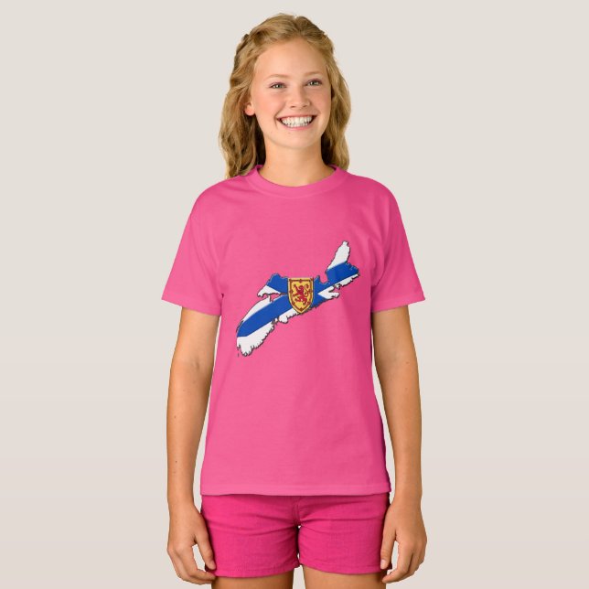 Nova Scotia shirt Halifax shirt Nova scotia map (Front Full)