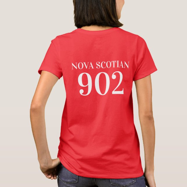 Nova Scotia T-Shirt Nova Scotian 902 (Back)