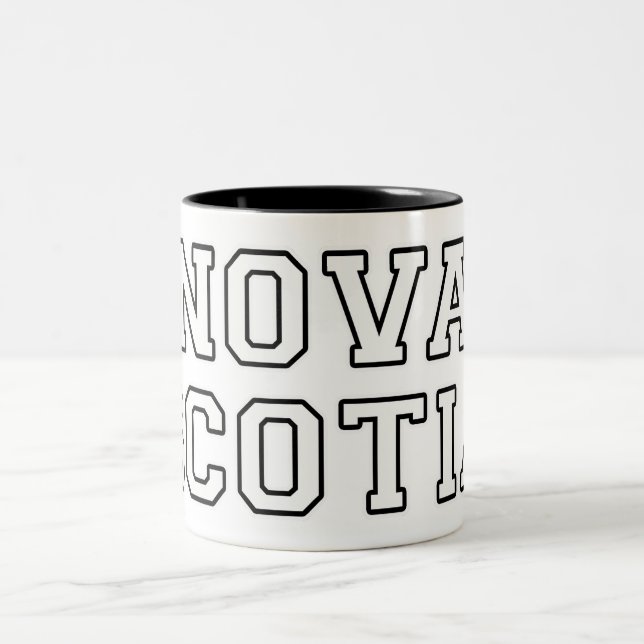 Nova Scotia Two-Tone Coffee Mug (Center)