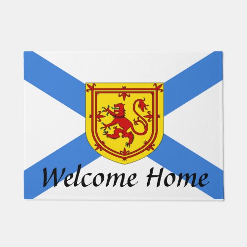 Nova Scotia Welcome home Mat Canada  Mat Door Mat