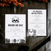 Till Death Do Us Party Bachelorette Weekend Invitation