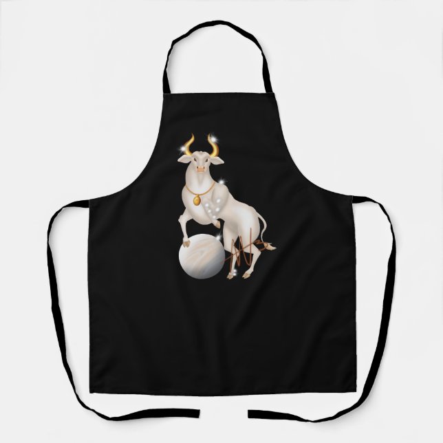 Nova Taurus Venus Zodiac Apron (Front)