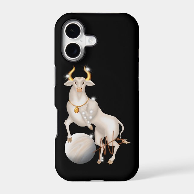 Nova Taurus Venus Zodiac Iphone Case (Back)