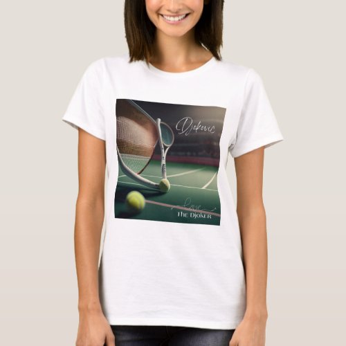 Novak Djokovic tennis crazy  T_Shirt