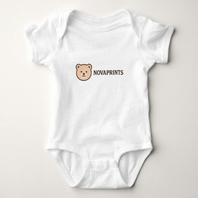 NovaPrint Baby One-Piece Bodysuit (Front)