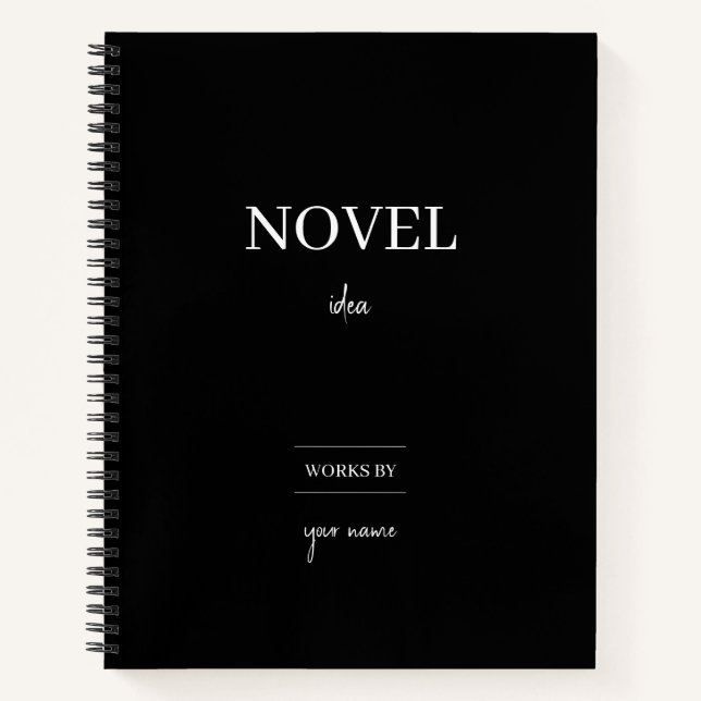 Novel Idea Personalized Notebook (Front)