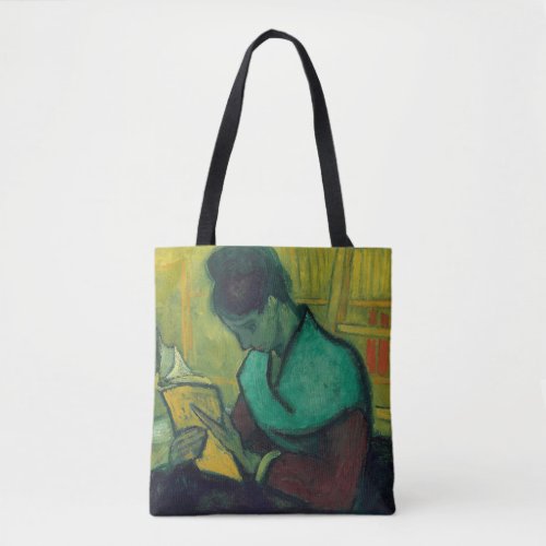 Novel Reader Vincent Van Gogh Tote Bag