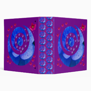novel style 3 ring binder