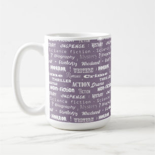 Novelist's Book Genre Coffee Mug