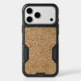 Novelty Board Texture Cork Close-Up Photograph iPhone 17 Pro Max Case