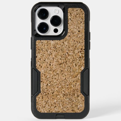 Novelty Board Texture Cork Close_Up Photograph OtterBox iPhone 14 Pro Max Case