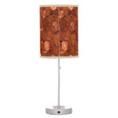 Novelty Copper Coins Table Lamp (Back)