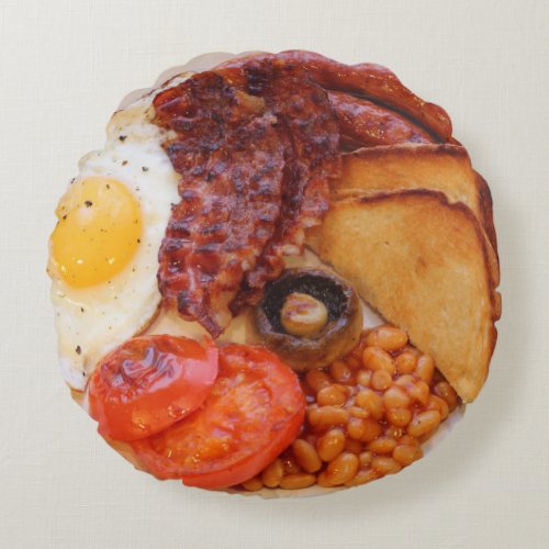 Novelty cushion Pillow Full English Breakfast