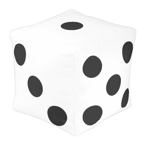 Novelty Dice Funny Oversized Big Soft Pouf