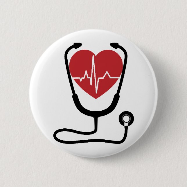 Novelty Doctor Nursing Practitioner Gift Cool  Button (Front)