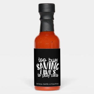 Novelty Doctor Nursing Practitioner Gift Cool Hot Sauces