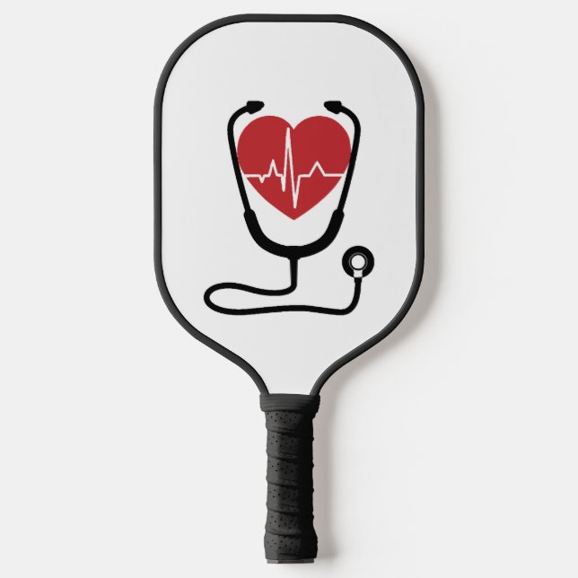Novelty Doctor Nursing Practitioner Gift Cool  Pickleball Paddle (Front)
