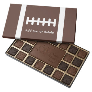 Novelty Football Assorted Chocolates