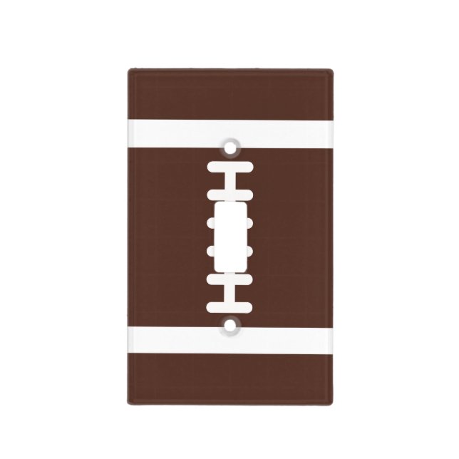 Novelty Football Light Switch Cover (Front)