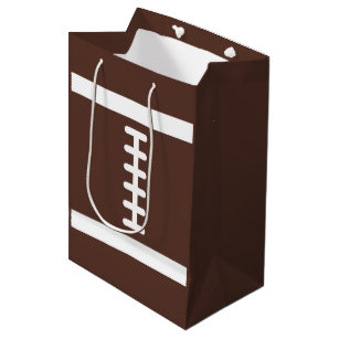 American Football Gift Bags Zazzle Novelty Football Medium Gift Bag