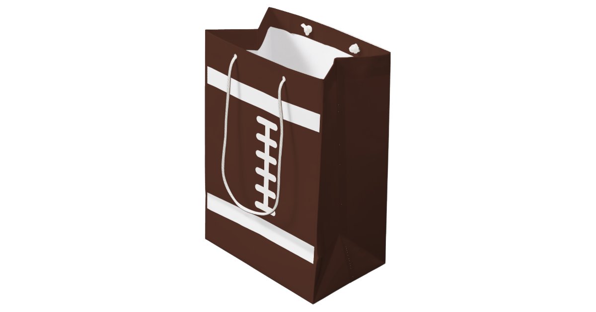 Novelty Football Medium Gift Bag | Zazzle.com