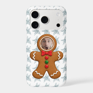 Novelty Fun Gingerbread Man Photo Personalized Iphone 18 Pro Case