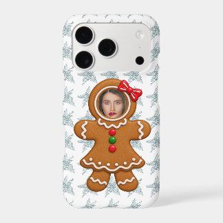 Novelty Fun Gingerbread Woman Photo Personalized Iphone 18 Pro Case