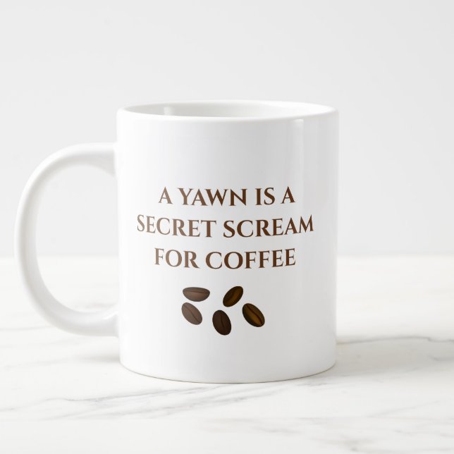 Novelty Funny Coffee Specialty Mug (Left)