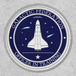 Novelty Galactic Federation Officer in Training Patch