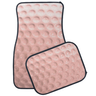 Novelty Golf Ball Sport Pink Car Floor Mat