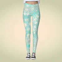 80's 1980's Retro Vintage Grunge Fashion Design Leggings