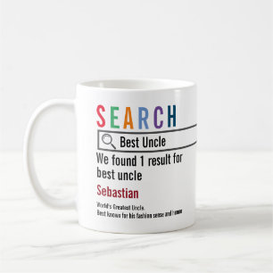 Novelty Internet Search Result Personalized Coffee Mug