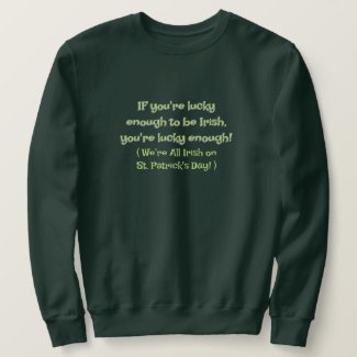 NOVELTY IRISH PARTY ATTIRE/LUCKY BEING IRISH