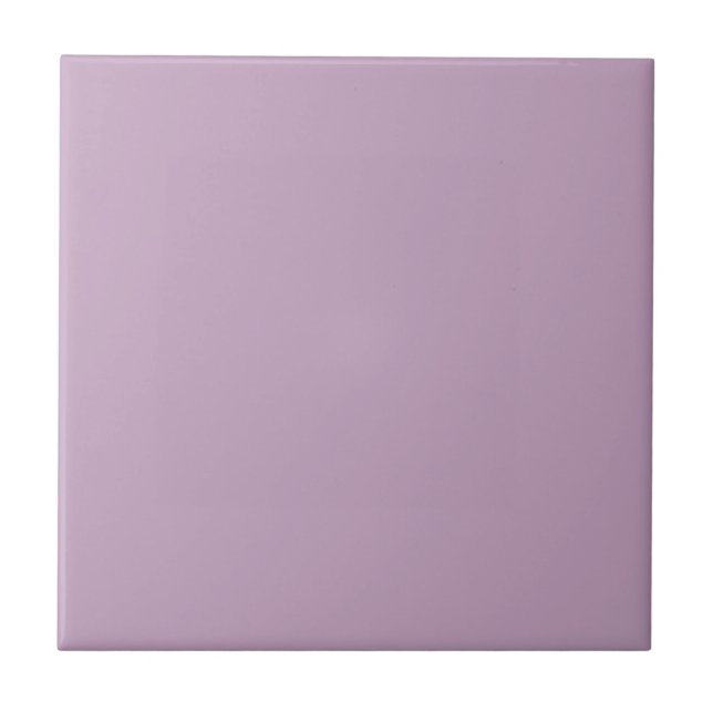 Novelty Lilac Purple Square Kitchen and Bathroom  Ceramic Tile (Front)