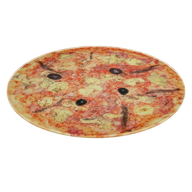 Novelty Pizza Cutting Board (Corner)