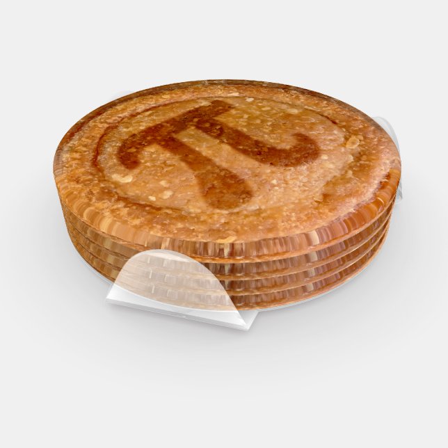 Novelty Pork Pie Symbol Coaster Set (Set)
