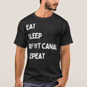 Novelty Root Canal Orthodontist Graphic Pun Tee  G