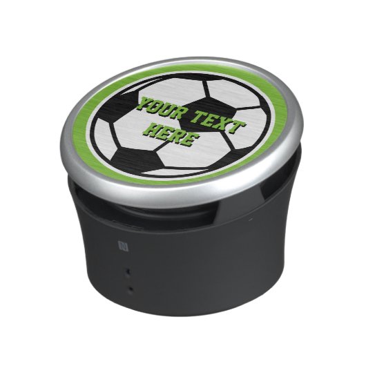 Novelty round soccer ball bluetooth speaker (Side)
