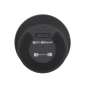 Novelty round soccer ball bluetooth speaker (Back)