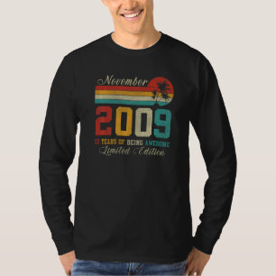 November 13 Year Old Vintage 2009 13th Birthday T-Shirt