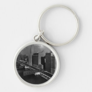 November 1939: The city of Chicago Keychain